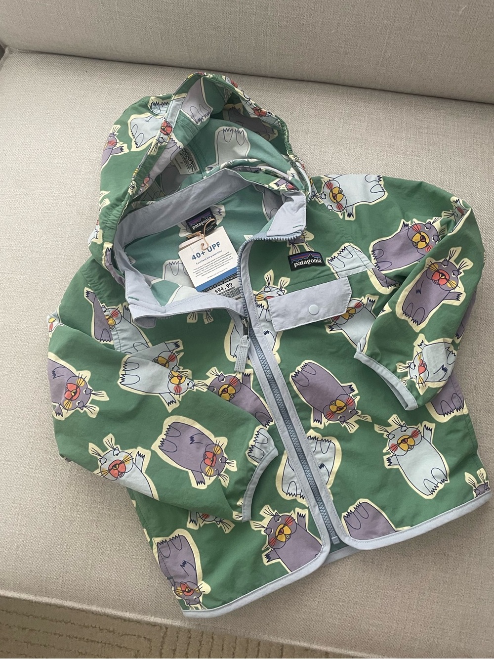 Patagonia wind/waterproof jacket kids 3T